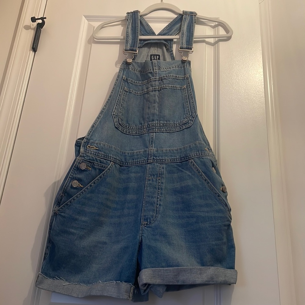 Gap denim overalls